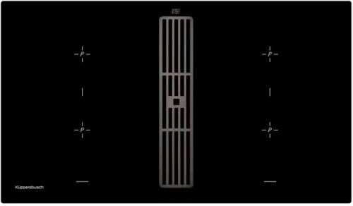 Варочная панель с вытяжкой Kuppersbusch KMI 9850.0 SR Black Chrome Варочная панель с вытяжкой Kuppersbusch KMI 9850.0 SR Black Chrome