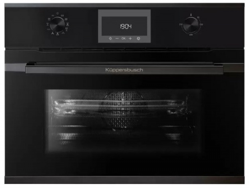 Компактный духовой шкаф с микроволнами Kuppersbusch CBM 6330.0 S2 Black Chrome Компактный духовой шкаф с микроволнами Kuppersbusch CBM 6330.0 S2 Black Chrome